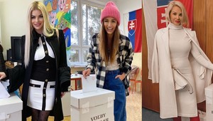 MÓDNA POLÍCIA outfitov celebrít z volieb: A vy ste v čom odovzdali svoj hlas?
