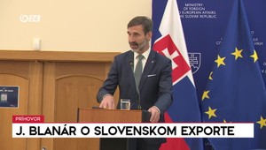 Príhovor ministra Blanára o slovenskom exporte