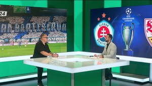 Štúdio 24: Slovan v Lige majstrov bez bodu