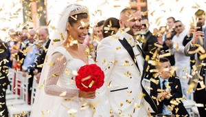 Prvé FOTO zo svadby roka: Rytmus a Jasmina sú už manželia!