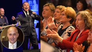 Petr Salava slávil 60: Zaspieval mu Karel Gott