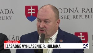 Tlačová beseda Rudolfa Huliaka: Zásadné vyhlásenie