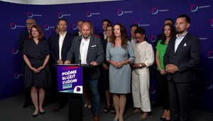 Tlačová beseda strany Demokrati o Robertovi Ficovi ako bezpečnostnej hrozbe