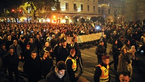 Maďari protestovali proti zavedeniu internetovej dane