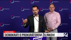 Tlačová beseda strany Demokrati o Marošovi Žilinkovi