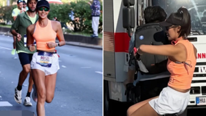Fitness influencerka podvádzala na maratóne: Odfotili ju na bicykli