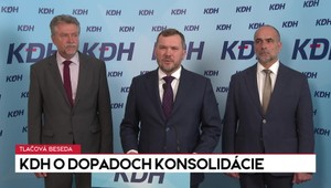 Tlačová beseda KDH o dopadoch konsolidácie