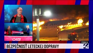 Štúdio 24 o bezpečnosti leteckej dopravy