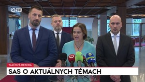 Tlačová beseda SaS o konsolidácii a energopomoci