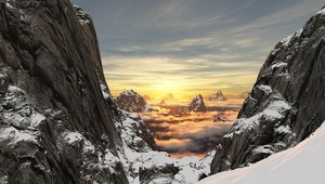 Hrôzostrašný pohľad: Tisícmetrovú skalnú stenu pokryli záhadné čierne skrinky