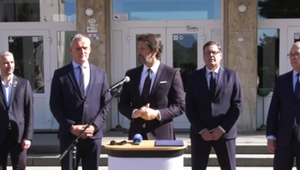 Tlačová beseda Roberta Kaliňáka o obnovení činnosti súboru Jánošík