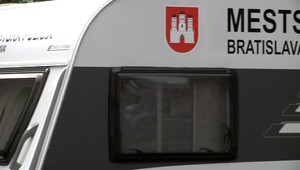 Nová dočasná policajná stanica pri bratislavskom Pentagone