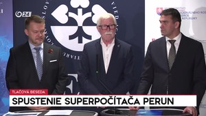 Tlačová beseda: Spustenie superpočítača Perún
