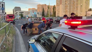 Dráma v Košiciach: Balón musel po zrážke núdzovo pristáť priamo v centre mesta