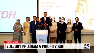 Tlačová beseda o politickom programe strany KDH