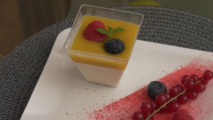 Dezert: Smotana z Piemontu