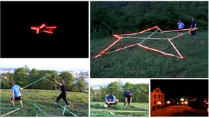 Nad Žilinou svietila červená hviezda. Aby ľudia nezabudli