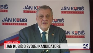 Tlačová beseda Jána Kubiša o svojej kandidatúre