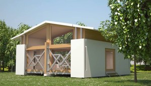 Dom, ktorý sa postaví sám za menej ako desať minút