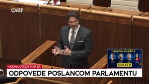 Hodina otázok v NR SR: Odpovede poslancom parlamentu