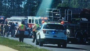 FOTO: Tajomná žiara nad miestom smrteľnej nehody
