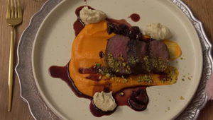 Hlavné jedlo: Spečený koreň