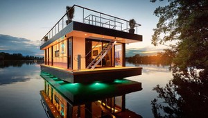 Zabudnite na jachty: Kúpte si plávajúci penthouse