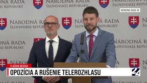 Tlačová beseda opozičných strán k rušeniu telerozhlasu