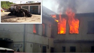 V Jasení pri Brezne vyčíňa podpaľač. Najprv traktory, teraz kancelárie