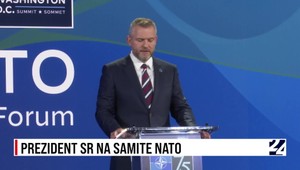 Tlačová beseda prezidenta Pellegriniho na samite NATO