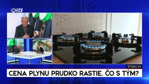 Štúdio 24: Cena plynu prudko rastie - čo s tým?