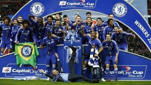 Takto oslavuje Mourinho! Chelsea získala prvú tohtosezónnu trofej