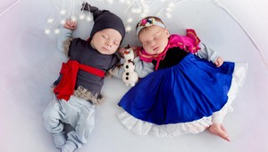 Rozkošné bábätká v štýle FROZEN: Tieto zábery sú hitom internetu