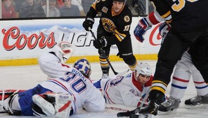 VIDEO. Až Budaj s Montrealom zastavili rozbehnutý Boston