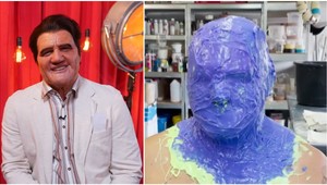 Ako sa z Rytmusa stal Eugen Pátrovič? Takto mu do Talentu vytvorili dokonalú masku!