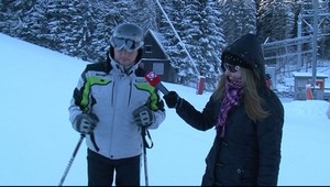 Vlado Voštinár na lyžiach rozosmial celý svah...