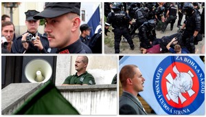 Kotleba mení uniformu za oblek. Župan s nálepkou extrémista