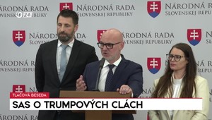 Tlačová beseda: SaS o Trumpových clách