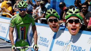 Spotený Sagan finišoval v úvode Okolo Kalifornie tretí
