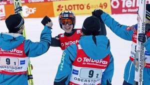 Na mamute v Obersdorfe zaleteli najďalej Fíni