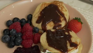 Dezert:  Pampúšiky z kríkov