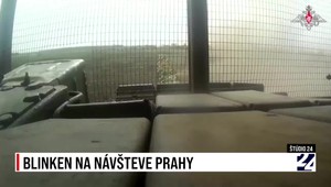 Štúdio 24: Blinken na návšteve Prahy