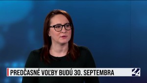Poznáme termín predčasných volieb: Podrobnosti v Štúdiu JOJ 24 priblížila Viktória Némethová