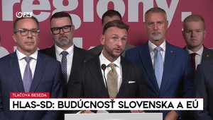 Tlačová beseda Hlasu-SD o budúcnosti Slovenska a EÚ