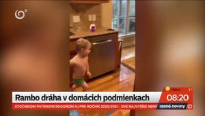 Rambo dráha pre deti v domácich podmienkach