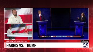 Štúdio 24 o prvej debate Harrisa a Trumpa