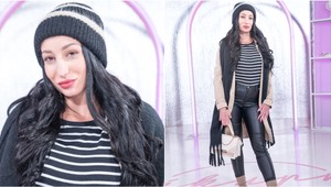 Nákupné maniačky: téma Prúžky - Lucia