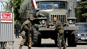 Rebeli sa zmocnili policajného veliteľstva v Donecku
