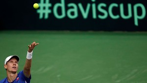 Berdych vyrovnal stav finále Davis Cupu Česko - Španielsko na 1:1