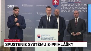 Tlačová beseda ministra školstva: Spustenie systému E-prihlášky